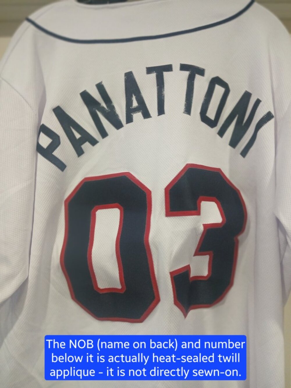 OT Sports Minor League Baseball Tacoma Rainiers PANATTONI #03 jersey (size XL) - Picture 6 of 6